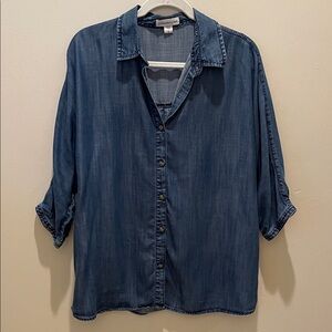 Calvin Klein Blue Denim Shirt
